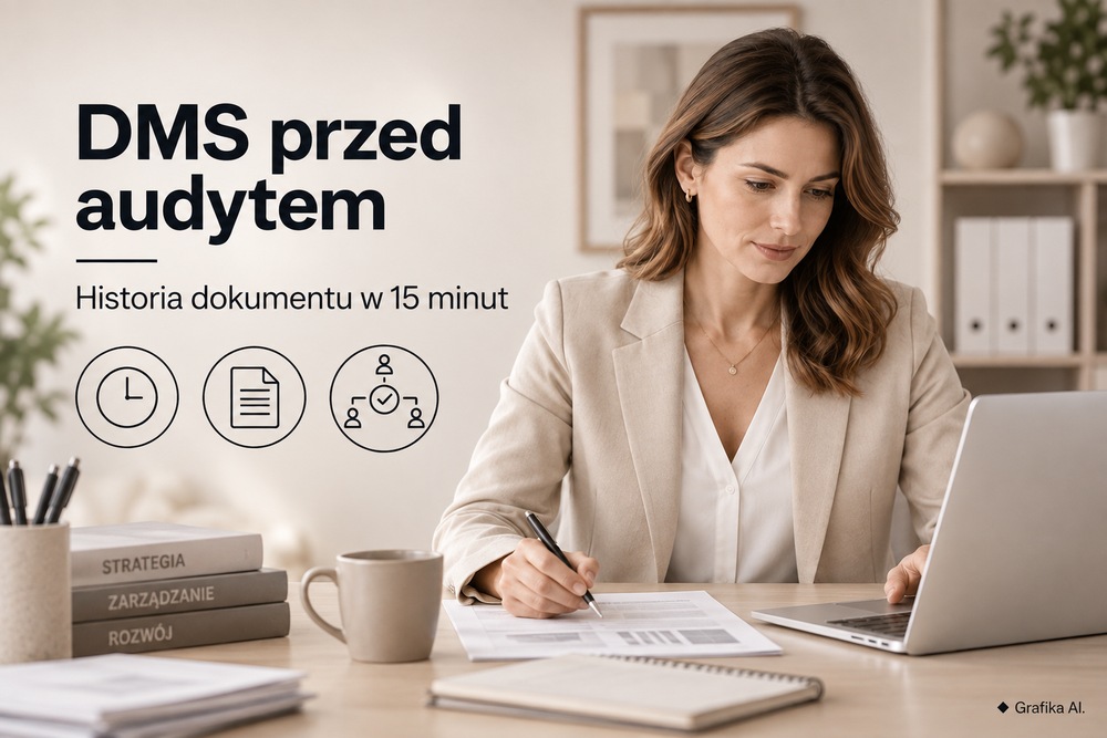 DMS przed audytem – historia dokumentu, wersje i ścieżka akceptacji